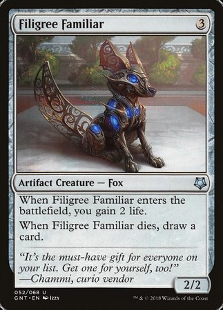Filigree Familiar [Game Night] | Mega City Incorporated