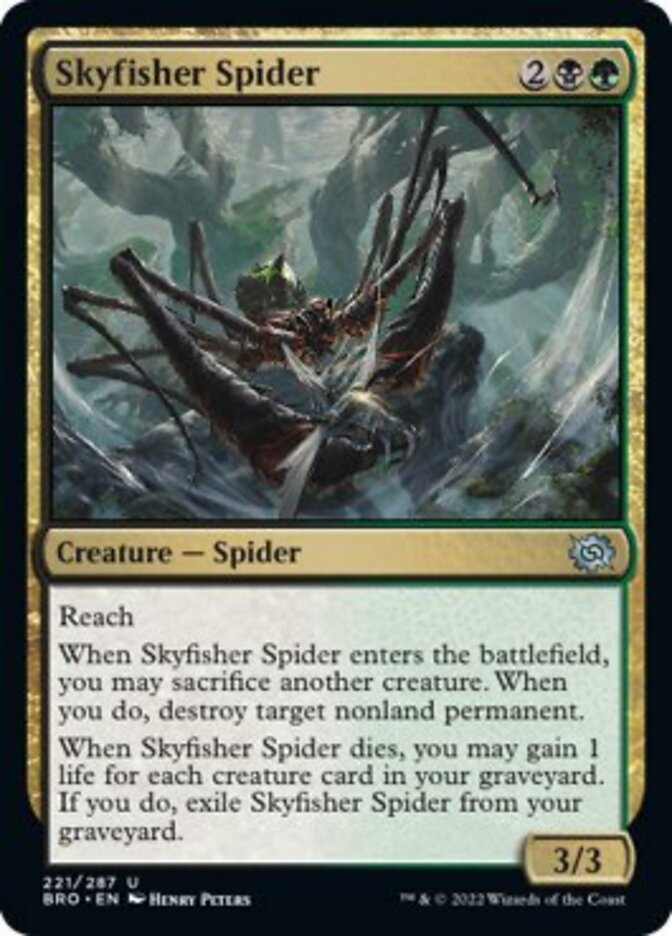 Skyfisher Spider [The Brothers' War] | Mega City Incorporated