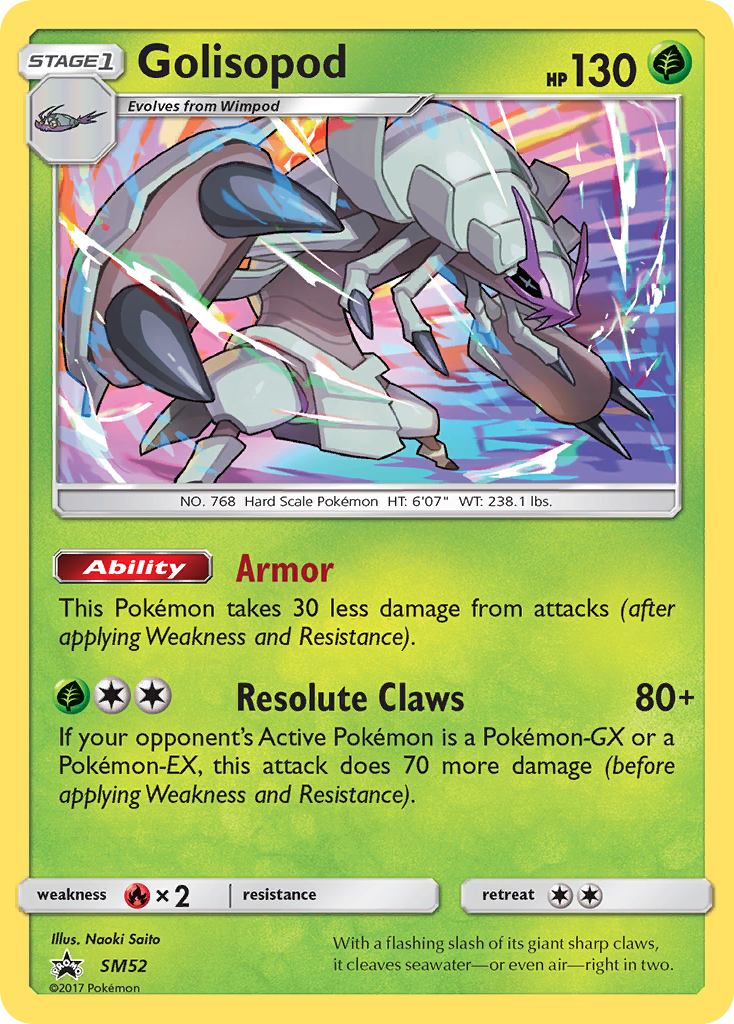 Golisopod (SM52) [Sun & Moon: Black Star Promos] | Mega City Incorporated