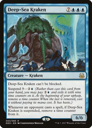 Deep-Sea Kraken [Duel Decks: Mind vs. Might] | Mega City Incorporated