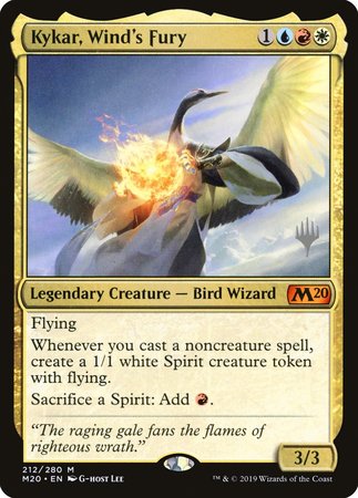 Kykar, Wind's Fury [Core Set 2020 Promos] | Mega City Incorporated