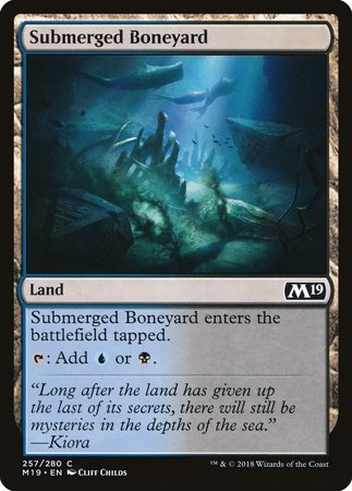 Submerged Boneyard [Core Set 2019] | Mega City Incorporated