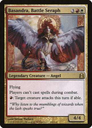 Basandra, Battle Seraph [Commander 2011] | Mega City Incorporated