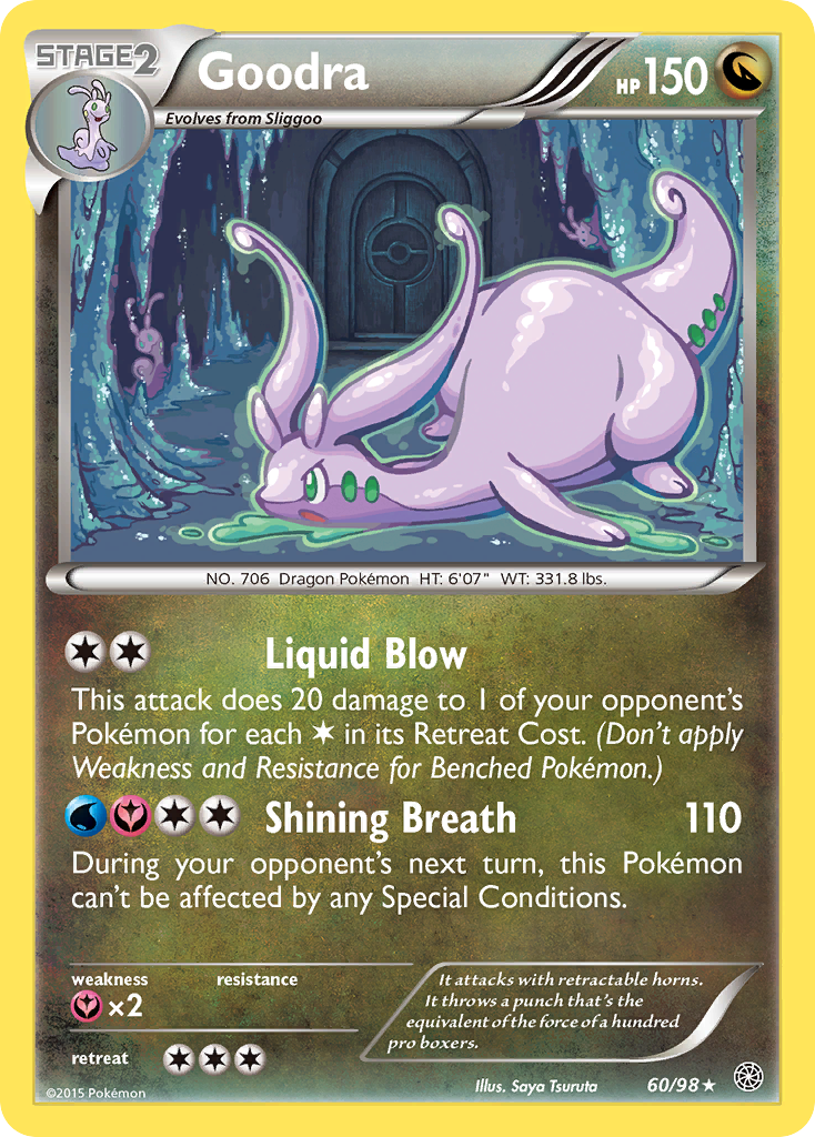 Goodra (60/98) [XY: Ancient Origins] | Mega City Incorporated