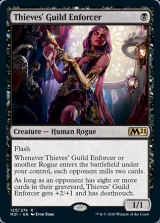 Thieves' Guild Enforcer [Core Set 2021] | Mega City Incorporated