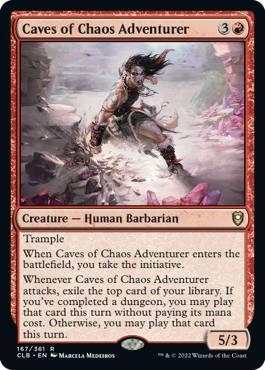 Caves of Chaos Adventurer [Commander Legends: Battle for Baldur's Gate] | Mega City Incorporated