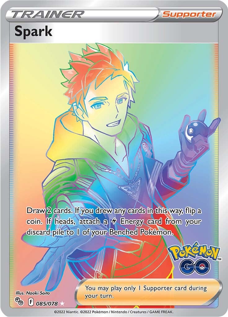 Spark (085/078) [Pokémon GO] | Mega City Incorporated