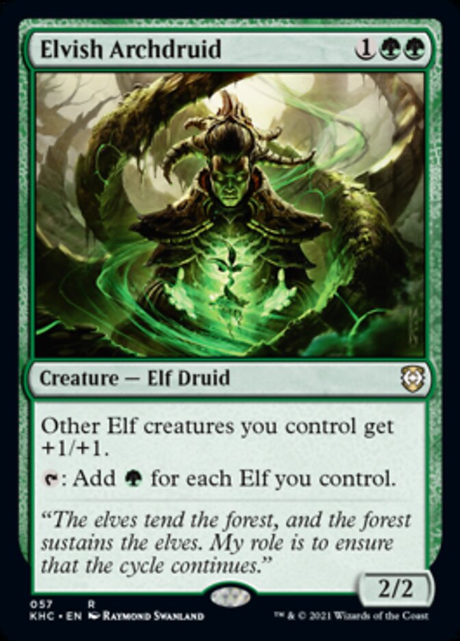 Elvish Archdruid [Kaldheim Commander] | Mega City Incorporated