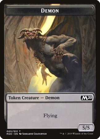 Demon Token [Core Set 2020 Tokens] | Mega City Incorporated