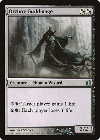 Orzhov Guildmage [Commander 2011] | Mega City Incorporated