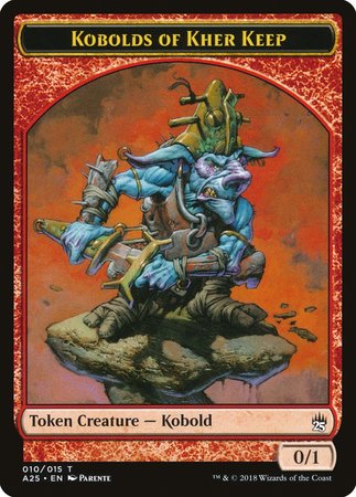 Kobolds of Kher Keep Token (010) [Masters 25 Tokens] | Mega City Incorporated