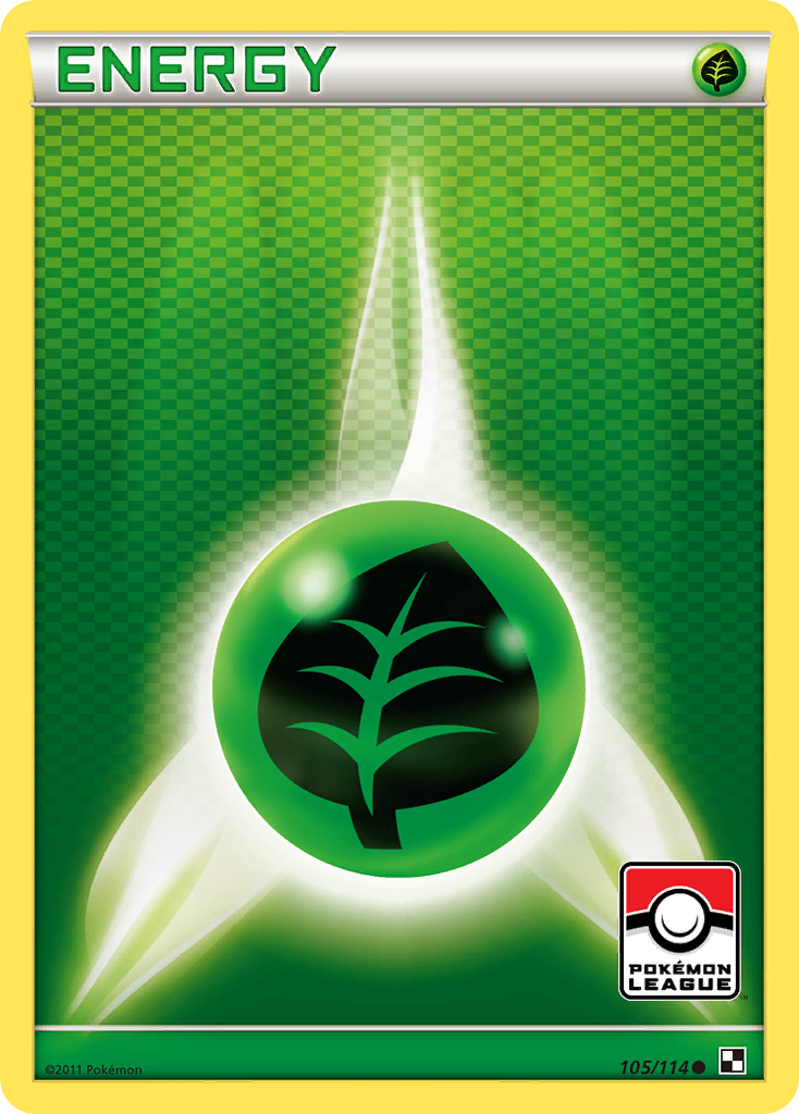 Grass Energy (105/114) [Black & White: Base Set] | Mega City Incorporated