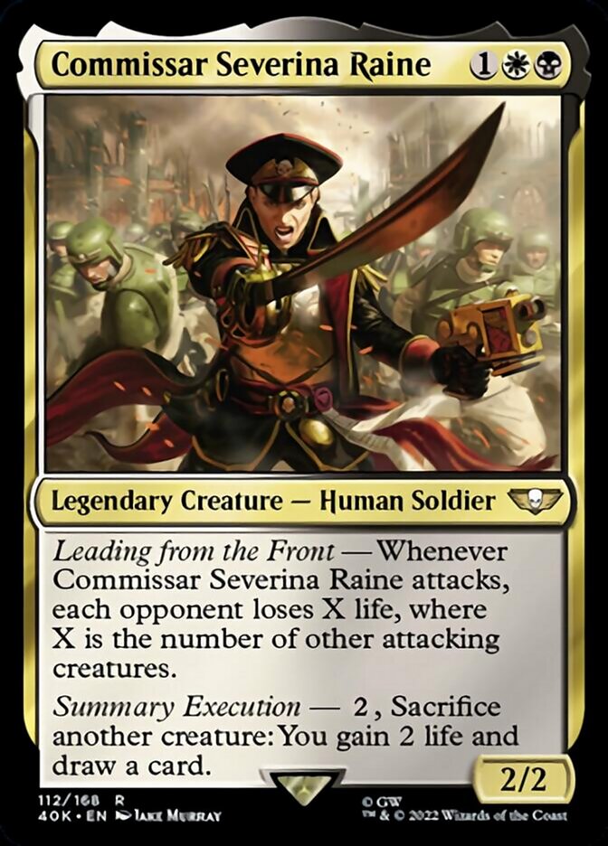 Commissar Severina Raine [Universes Beyond: Warhammer 40,000] | Mega City Incorporated