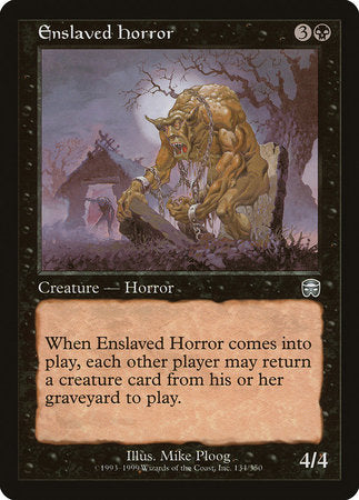 Enslaved Horror [Mercadian Masques] | Mega City Incorporated
