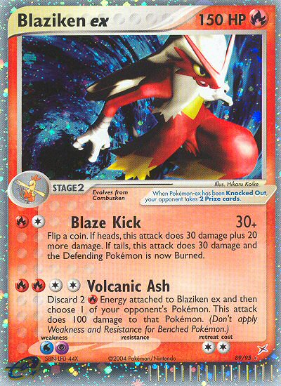 Blaziken ex (89/95) [EX: Team Magma vs Team Aqua] | Mega City Incorporated