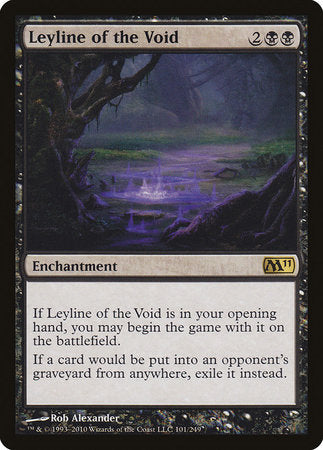 Leyline of the Void [Magic 2011] | Mega City Incorporated