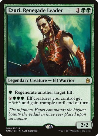 Ezuri, Renegade Leader [Commander Anthology] | Mega City Incorporated