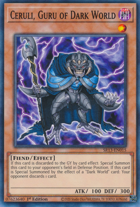 Ceruli, Guru of Dark World [SR13-EN015] Common | Mega City Incorporated