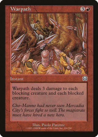 Warpath [Mercadian Masques] | Mega City Incorporated