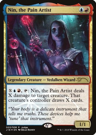 Nin, the Pain Artist [Judge Gift Cards 2018] | Mega City Incorporated