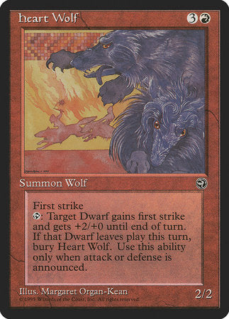 Heart Wolf [Homelands] | Mega City Incorporated