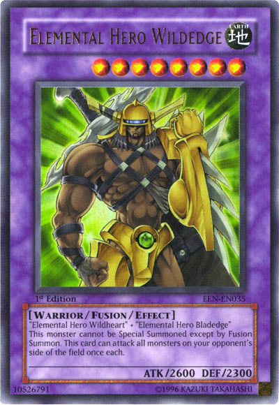 Elemental Hero Wildedge [EEN-EN035] Ultra Rare | Mega City Incorporated