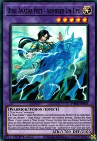 Dual Avatar Feet - Armored Un-Gyo [PHRA-EN033] Super Rare | Mega City Incorporated