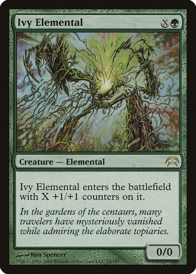 Ivy Elemental [Planechase] | Mega City Incorporated