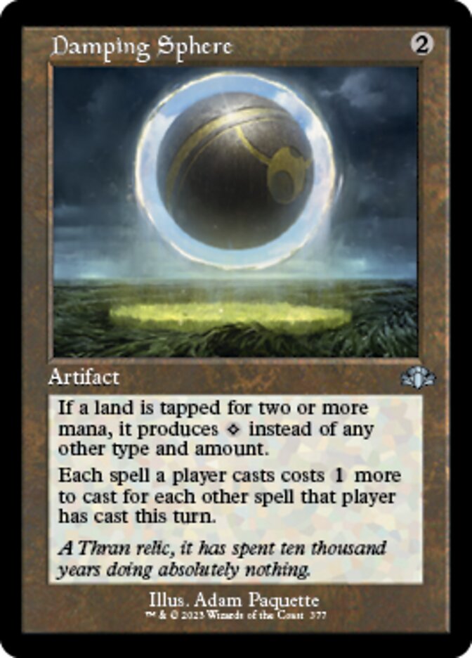 Damping Sphere (Retro) [Dominaria Remastered] | Mega City Incorporated