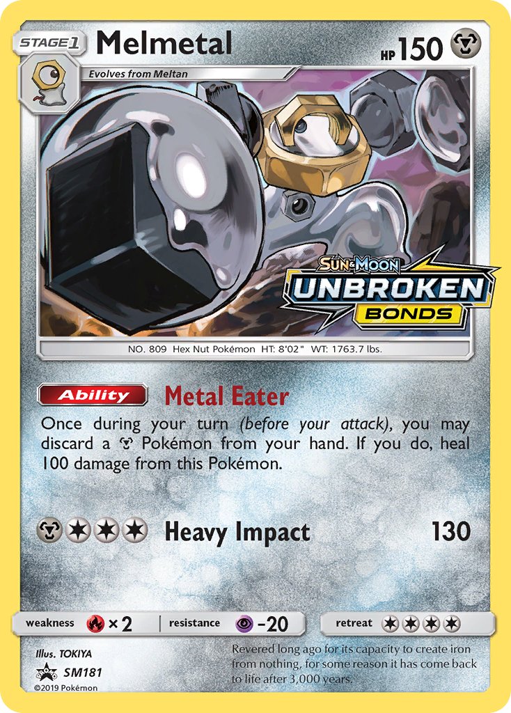 Melmetal (SM181) [Sun & Moon: Black Star Promos] | Mega City Incorporated