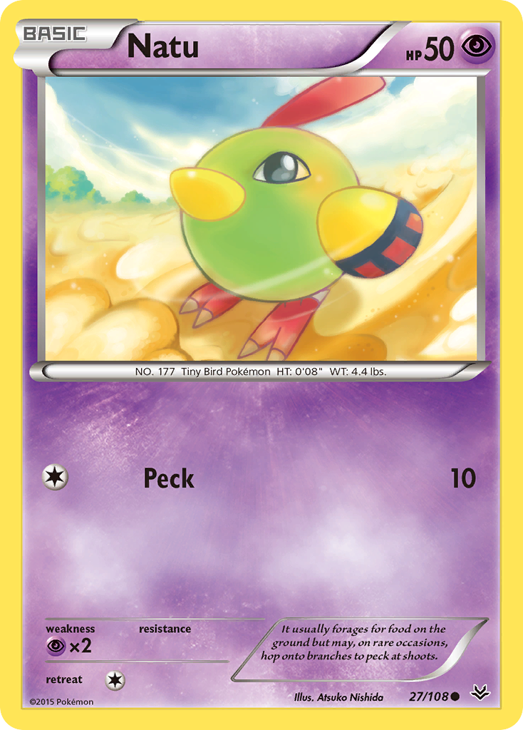 Natu (27/108) [XY: Roaring Skies] | Mega City Incorporated