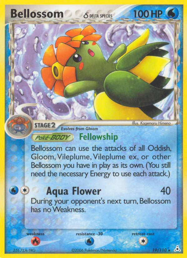 Bellossom (19/110) (Delta Species) [EX: Holon Phantoms] | Mega City Incorporated