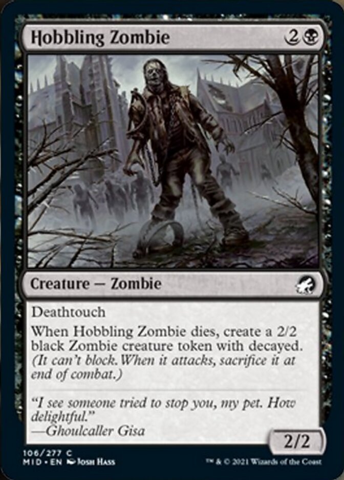 Hobbling Zombie [Innistrad: Midnight Hunt] | Mega City Incorporated