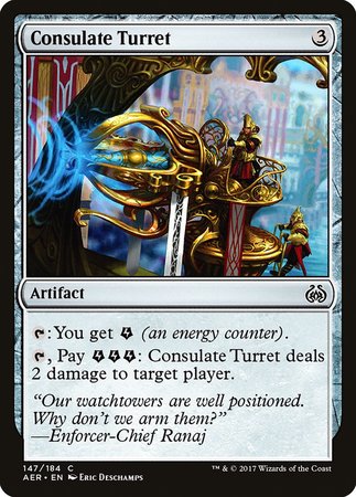 Consulate Turret [Aether Revolt] | Mega City Incorporated