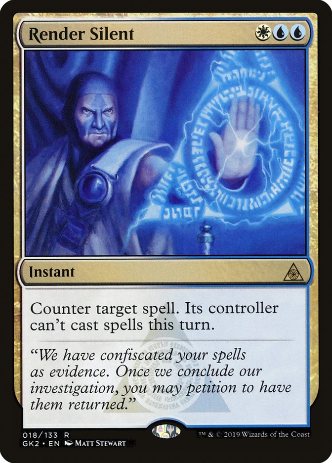 Render Silent [Ravnica Allegiance Guild Kit] | Mega City Incorporated