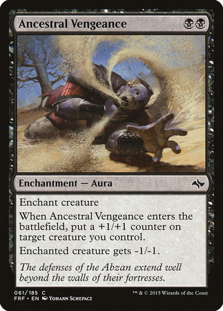 Ancestral Vengeance [Fate Reforged] | Mega City Incorporated