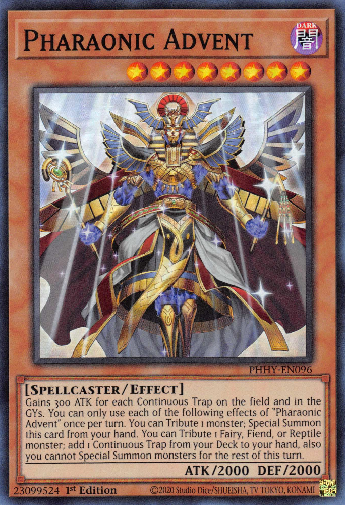 Pharaonic Advent [PHHY-EN096] Super Rare | Mega City Incorporated