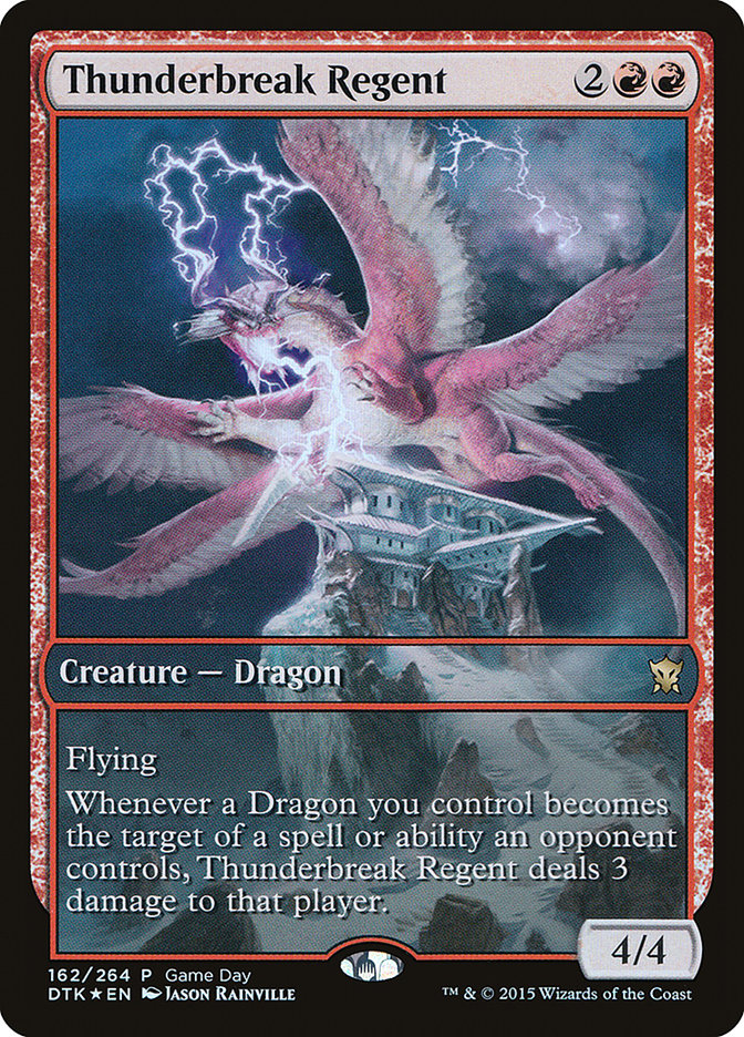 Thunderbreak Regent (Game Day) [Dragons of Tarkir Promos] | Mega City Incorporated