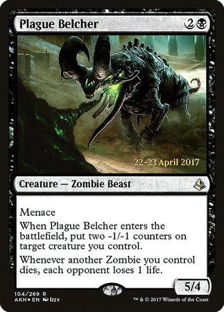 Plague Belcher [Amonkhet Promos] | Mega City Incorporated