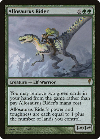 Allosaurus Rider [Coldsnap] | Mega City Incorporated