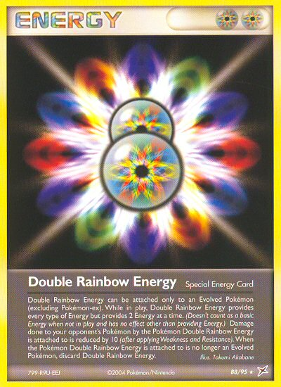 Double Rainbow Energy (88/95) [EX: Team Magma vs Team Aqua] | Mega City Incorporated