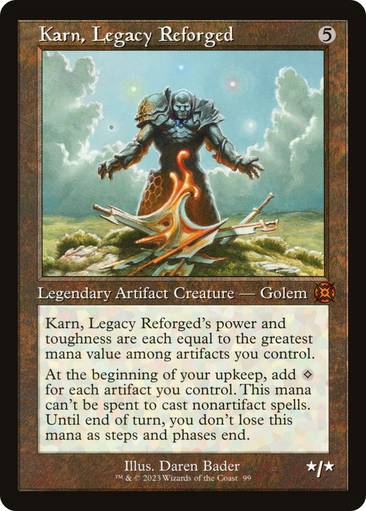 Karn, Legacy Reforged (Retro) [March of the Machine: The Aftermath] | Mega City Incorporated