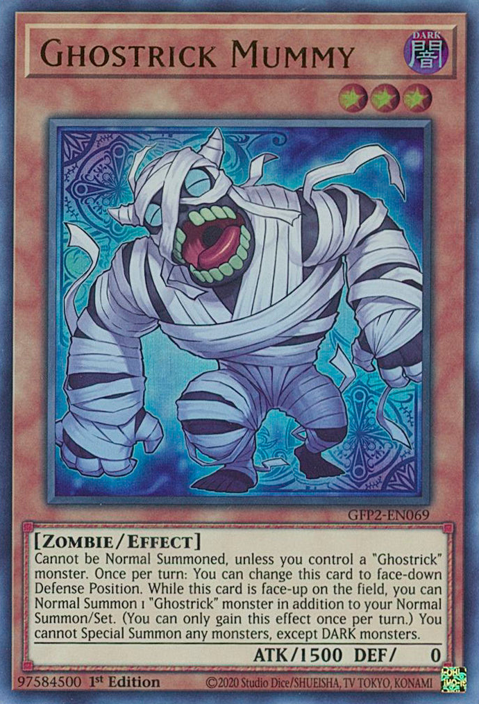 Ghostrick Mummy [GFP2-EN069] Ultra Rare | Mega City Incorporated