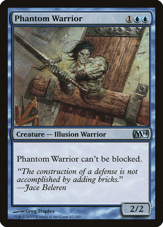 Phantom Warrior [Magic 2014] | Mega City Incorporated