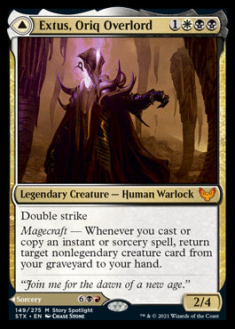 Extus, Oriq Overlord // Awaken the Blood Avatar [Strixhaven: School of Mages] | Mega City Incorporated