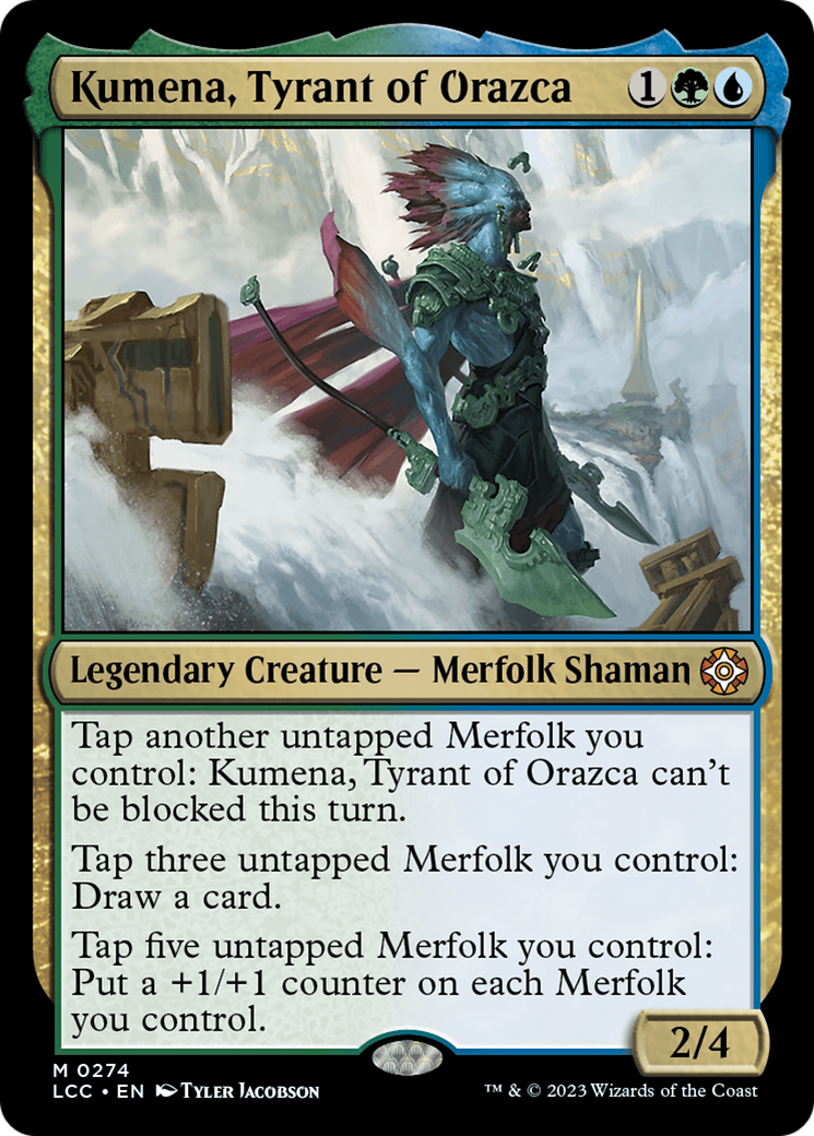 Kumena, Tyrant of Orazca [The Lost Caverns of Ixalan Commander] | Mega City Incorporated