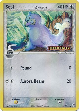 Seel (62/101) (Delta Species) (Stamped) [EX: Dragon Frontiers] | Mega City Incorporated