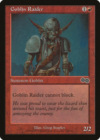 Goblin Raider [Urza's Saga] | Mega City Incorporated