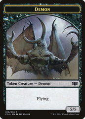 Demon (013/036) // Zombie (016/036) Double-sided Token [Commander 2014 Tokens] | Mega City Incorporated