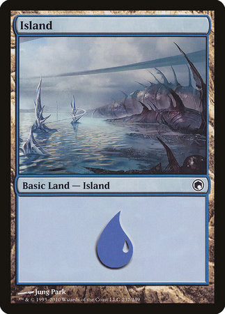 Island (237) [Scars of Mirrodin] | Mega City Incorporated